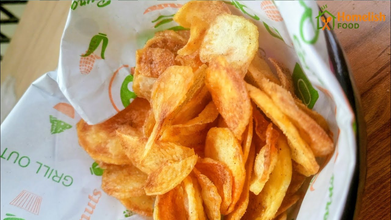 2 Minute Mein Khatam! Itne Crispy Aloo Chips 😋
