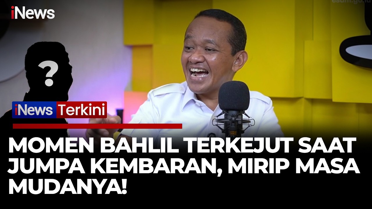 Momen Bahlil Kaget Saat Bertemu Langsung Kembarannya: Saya Masa Mudanya Seperti Ini! | iNews Terkini