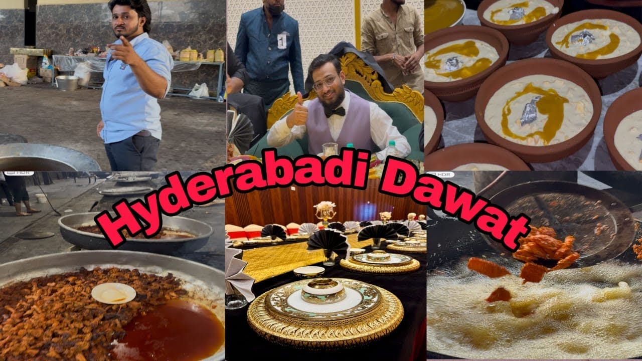 Hyderabadi dawat @SkyousufUstad  @sk.cateringhyderabad9794  #skyousufustad #cooking 