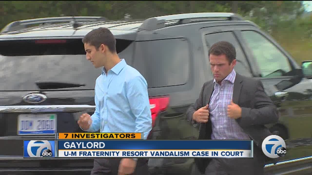U of M vandalism case in court