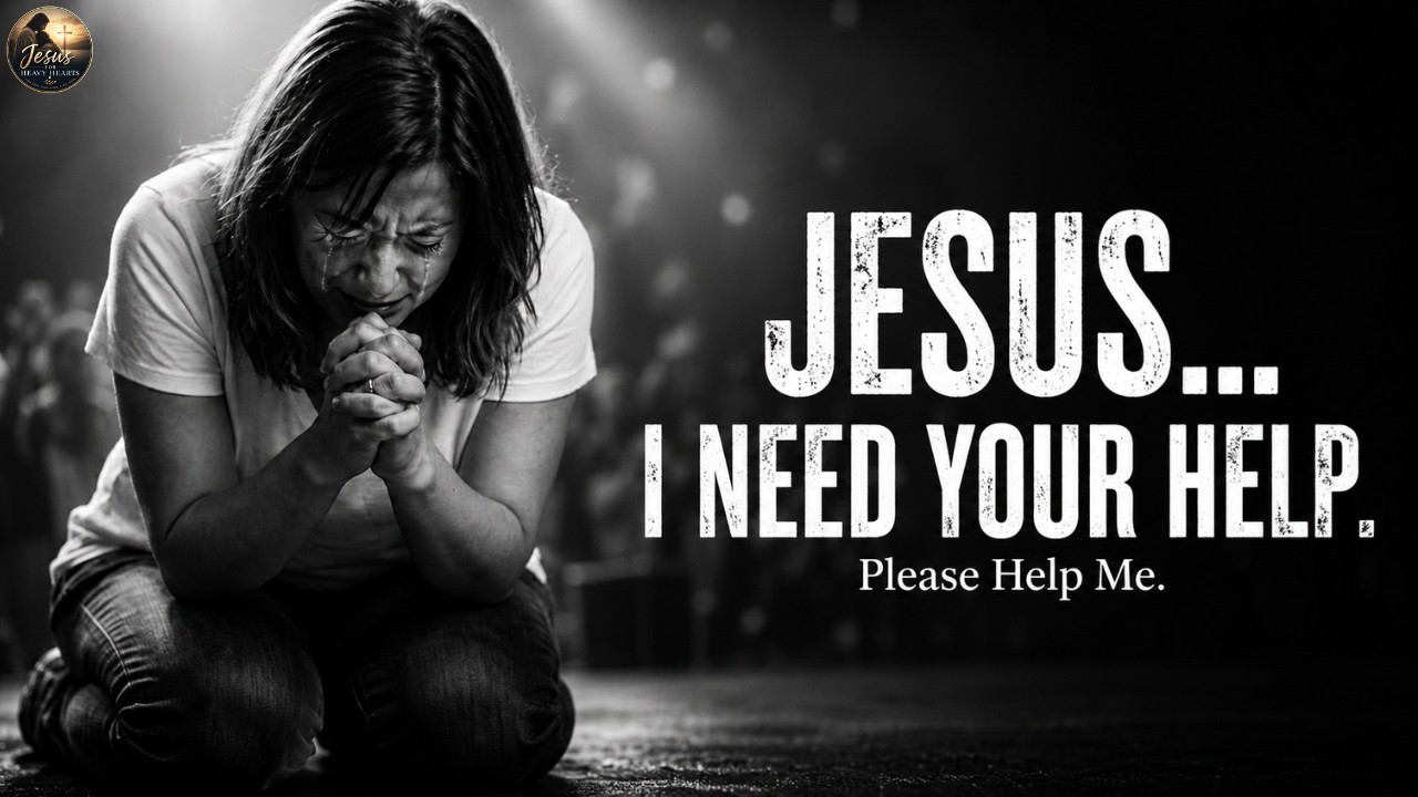 Jesus, I Need Your Help 💔A Prayer of Surrender| Emotional Christian Worship Song✝️🕊️