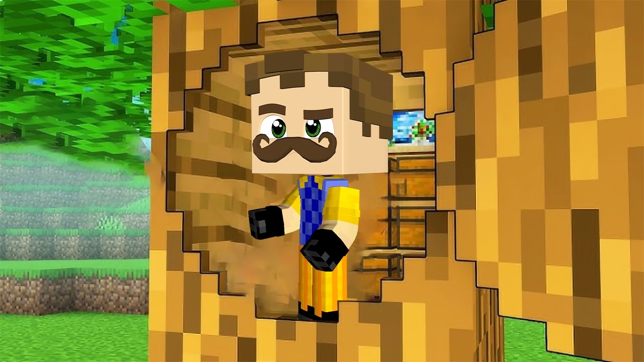 ხეში სახლი ავაშენეთ Minecraft-ში!