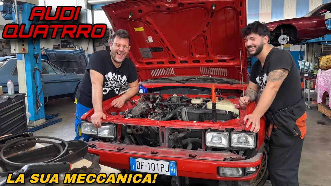 Audi Quattro: scopriamo la meccanica di questa regina del passato