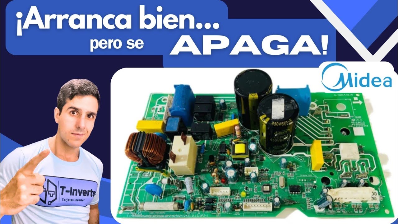 COMPRESOR FUNCIONA Y SE APAGA // Midea Hisense Mirage Fuente Conmutada DC Link