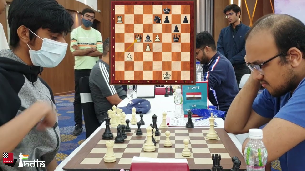 How did the GM escape? Kaustav Kundu (2281) Vs GM Adham Fawzy (2490) | Gujarat GM 2022