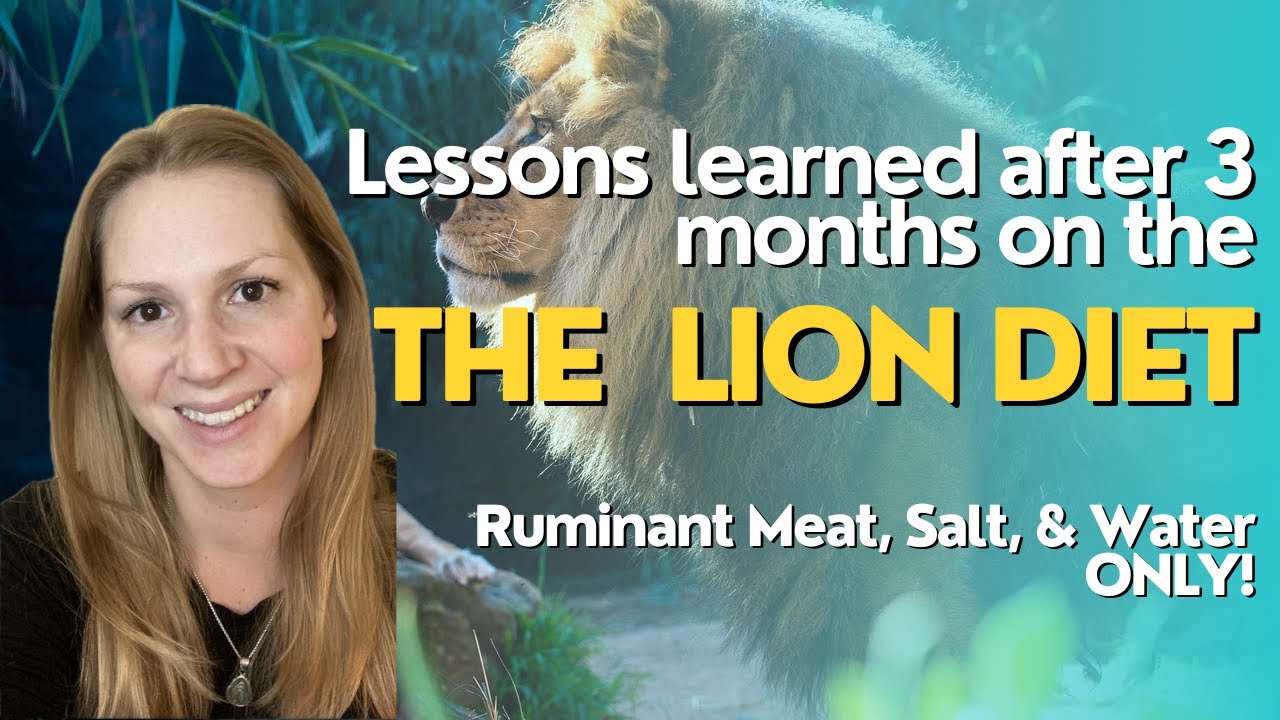 90 Days on the Lion Diet: Surprising Results & Insights in 3 Months of Ruminant Meat, Salt, & Water
