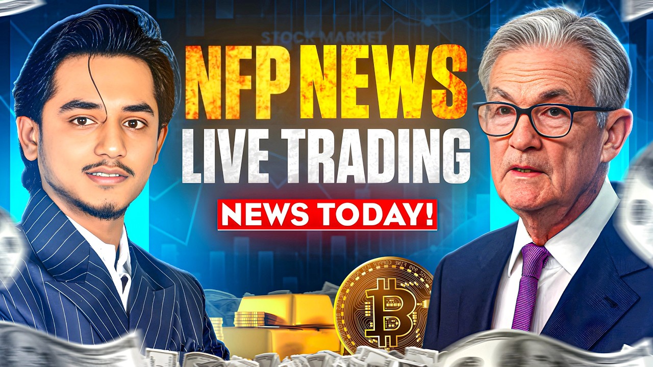 NFP NEWS LIVE TRADING - CHALLENGE DAY 53
