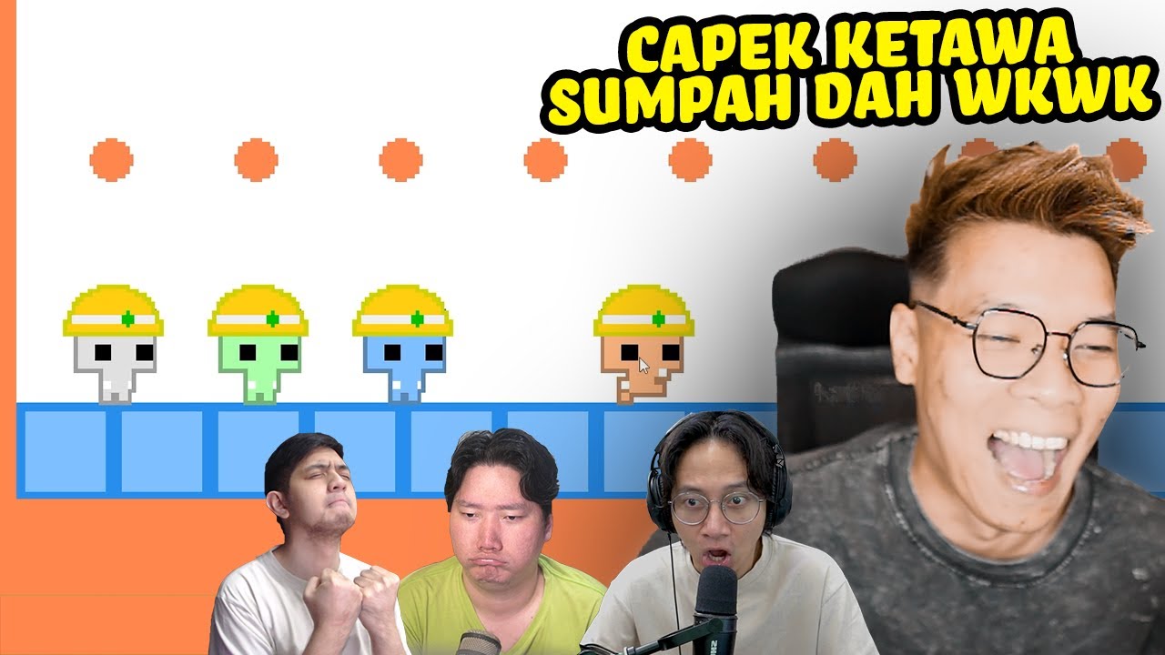 CAPEK KETAWA BUKAN CAPEK MAIN GAME WKWK - Pico Park Indonesia Part 2