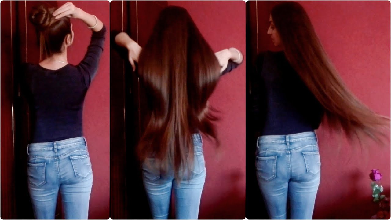 Silky Long Hair Bun Drop by Noemi
