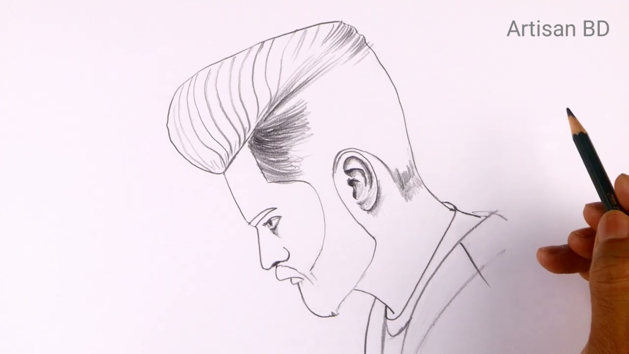 How to draw a marks boy pencil sketch | easy boy drawing #boydrawing