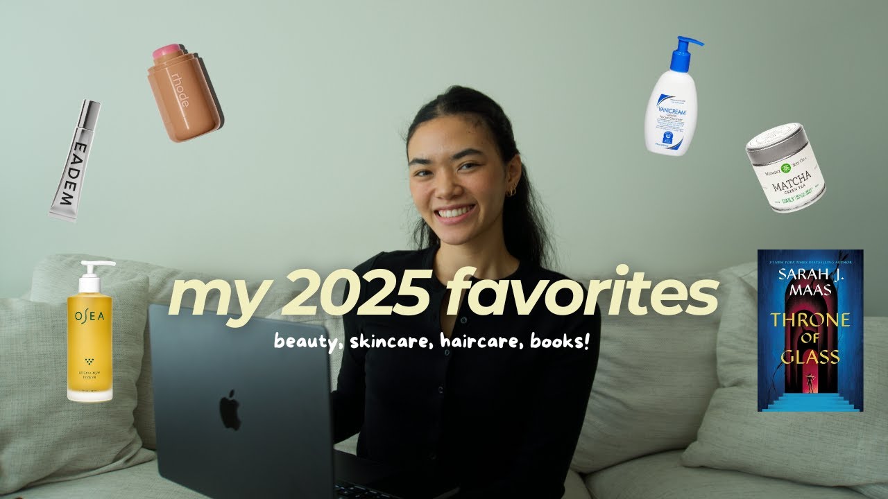 Мои любимые вещи 2025 года ❥ красота, уход за кожей, здоровье, матча и многое другое!