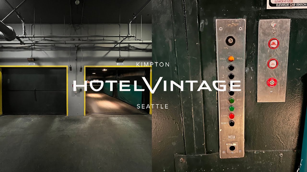 EPIC Montgomery Hydraulic Car Elevators - Hotel Vintage Garage - Seattle, WA
