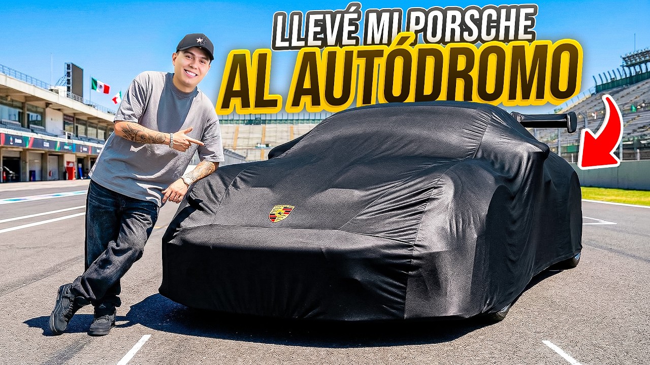 CORRI CON MI PORSCHE EN EL AUTODROMO | ManuelRivera11