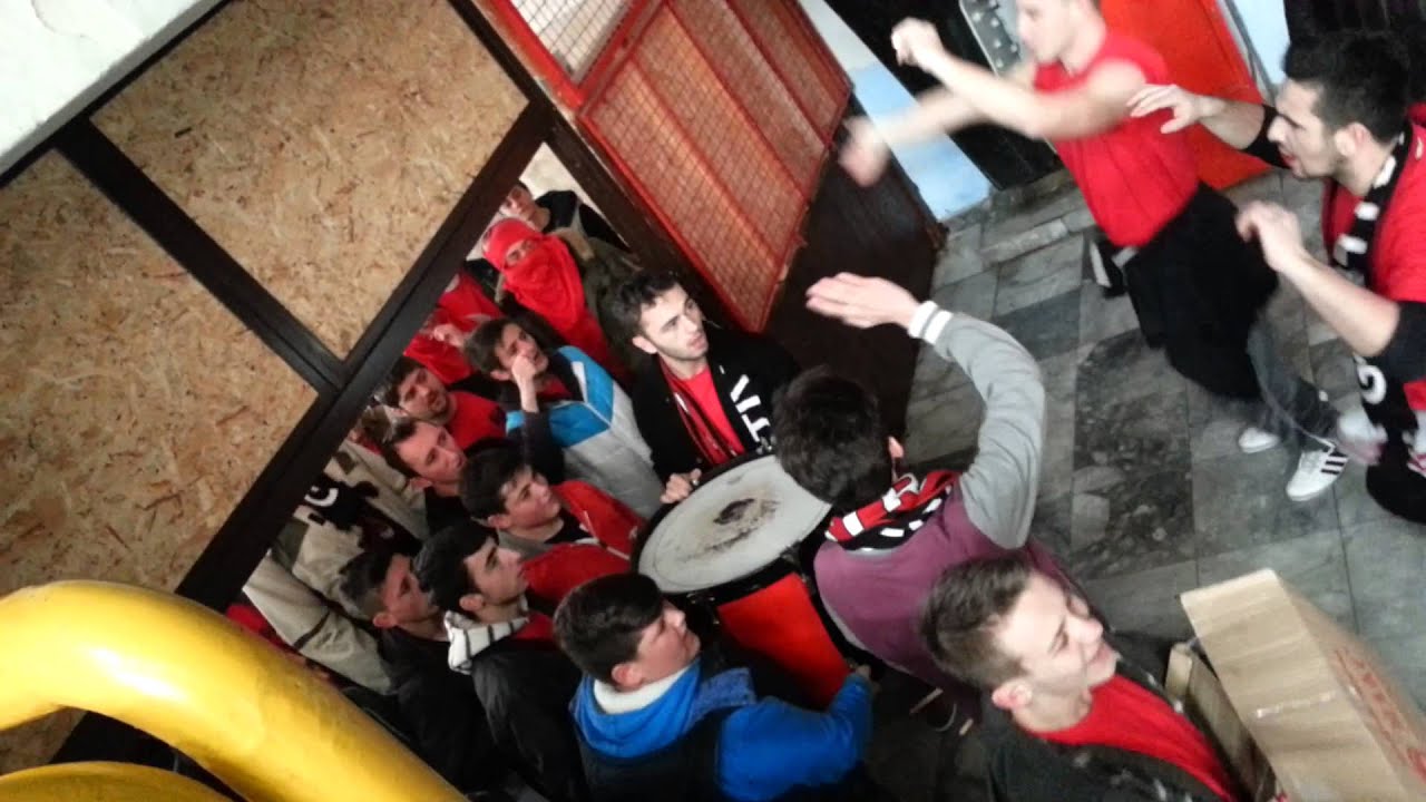 Kastriotët Gostivar në përkrahje të K.H Jehona kunder sllavëve 10.03.2013