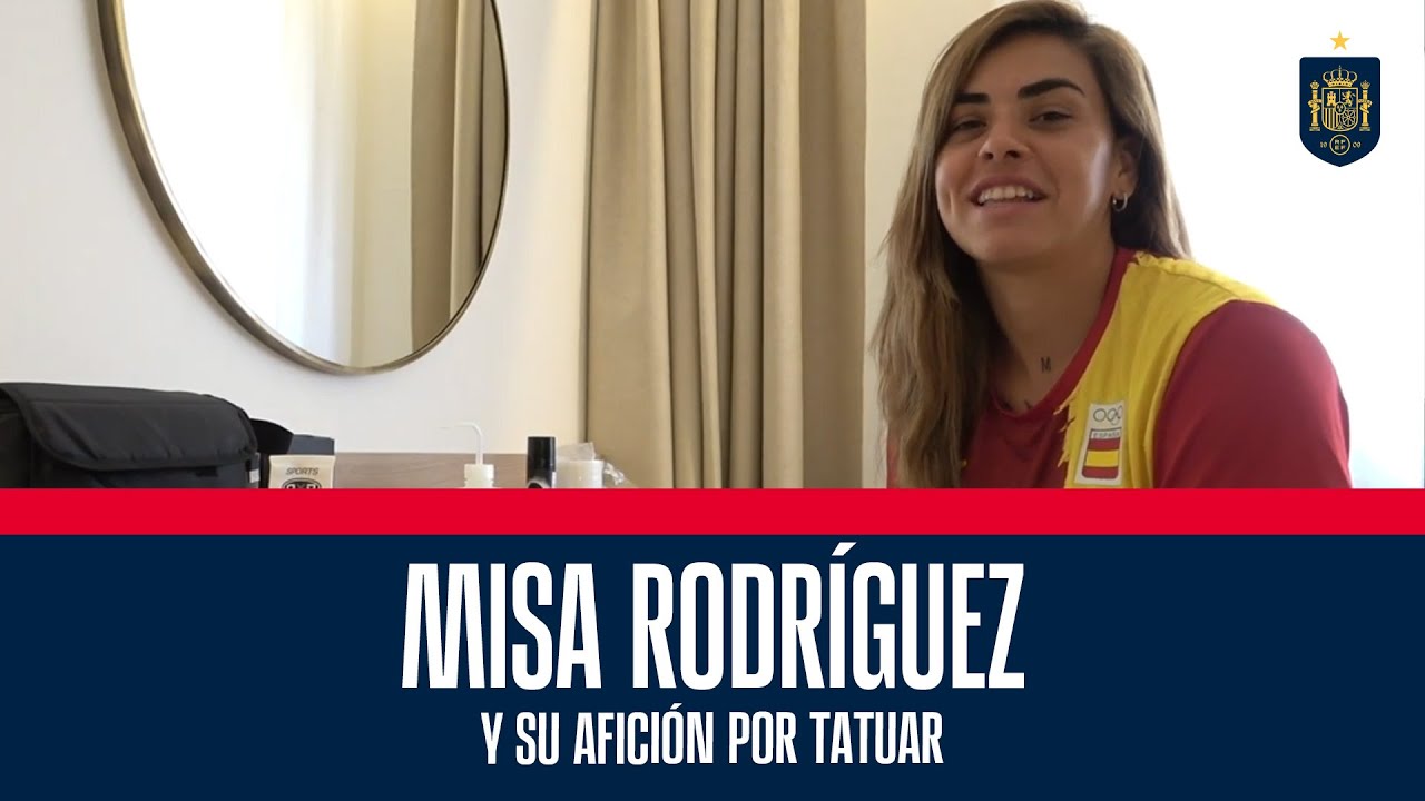 Misa Rodríguez y su afición por tatuar | 🔴 SEFUTBOL