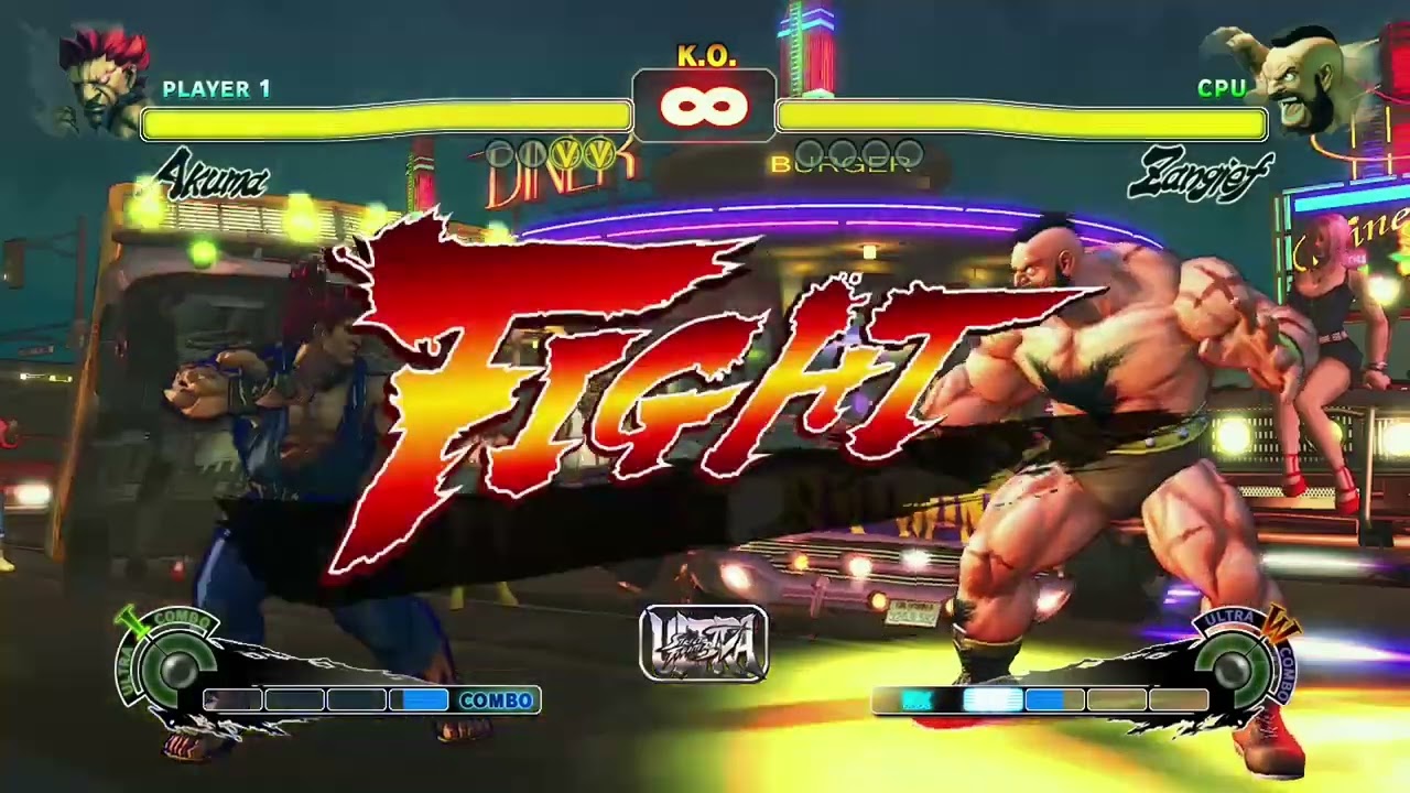 Leon knight (akuma) vs DSP (zagief)