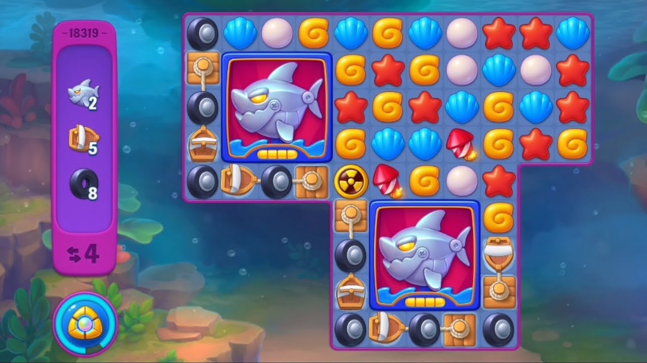 Fishdom 18319 Super Hard Level - NO 💣 🧨 💥 