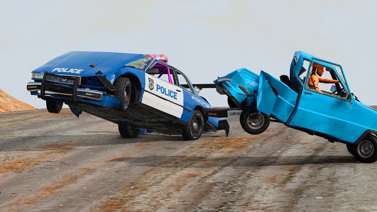 Realistic Road Rage: Why You NEVER Brake Check a Semi! 💥