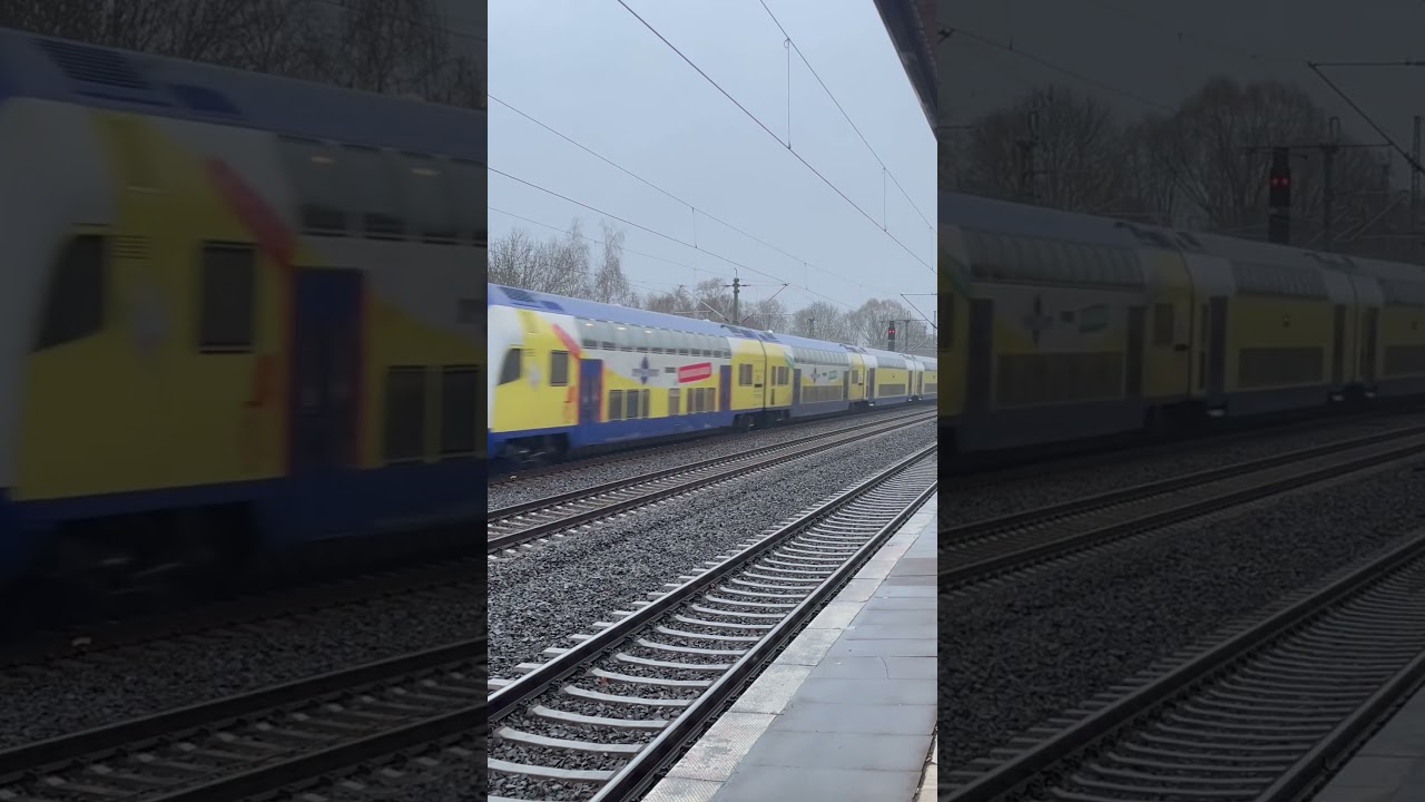 Metronom RE 3 nach Hamburg Hbf mit 146 541 in Stelle 