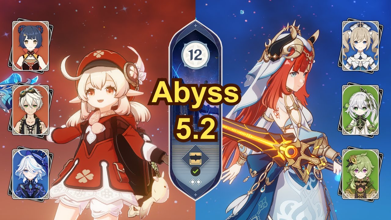 Klee | Nilou | Spiral Abyss 5.2 | Genshin Impact