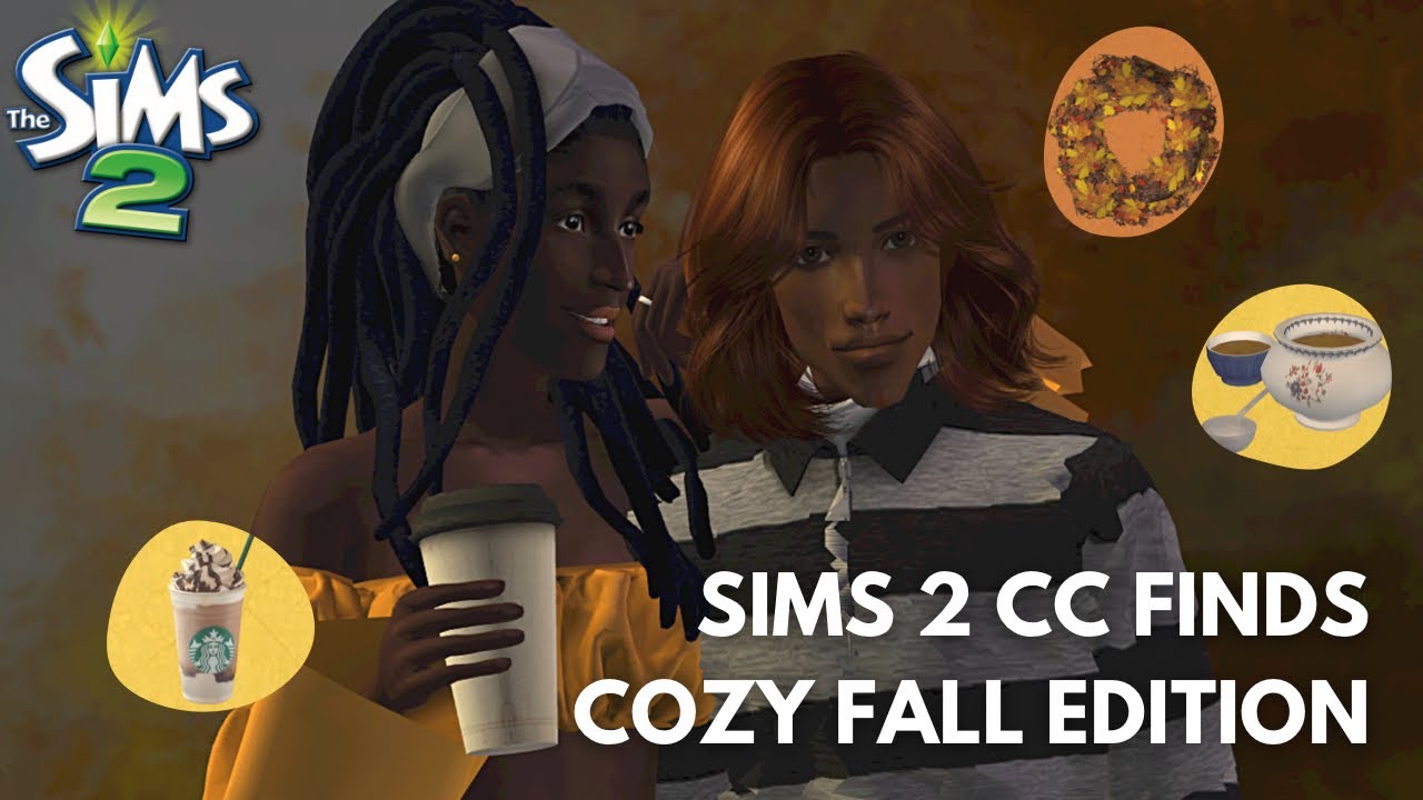 УЮТНАЯ ОСЕНЬ SIMS 2 CC с функциональными модами! | Sims 2 CC находит #sims2