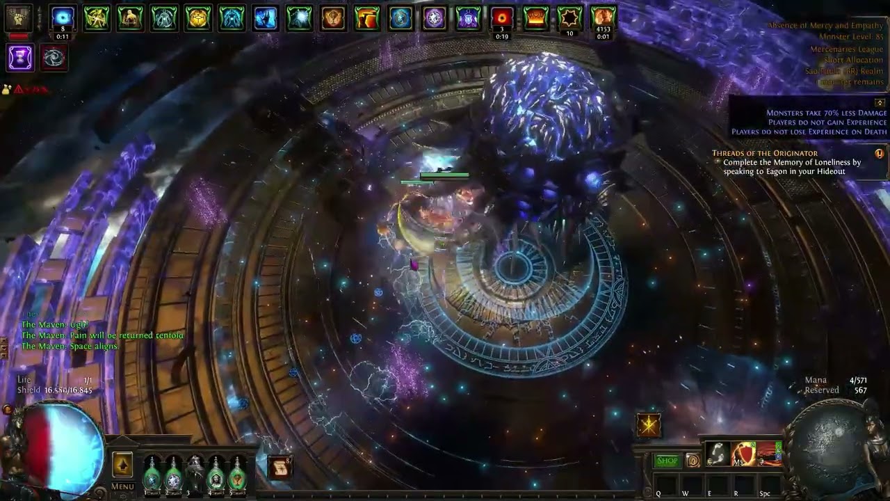 Cyclone CoC FRoSS Occultist - All Ubers and Juiced T17 down - PoE 3.26