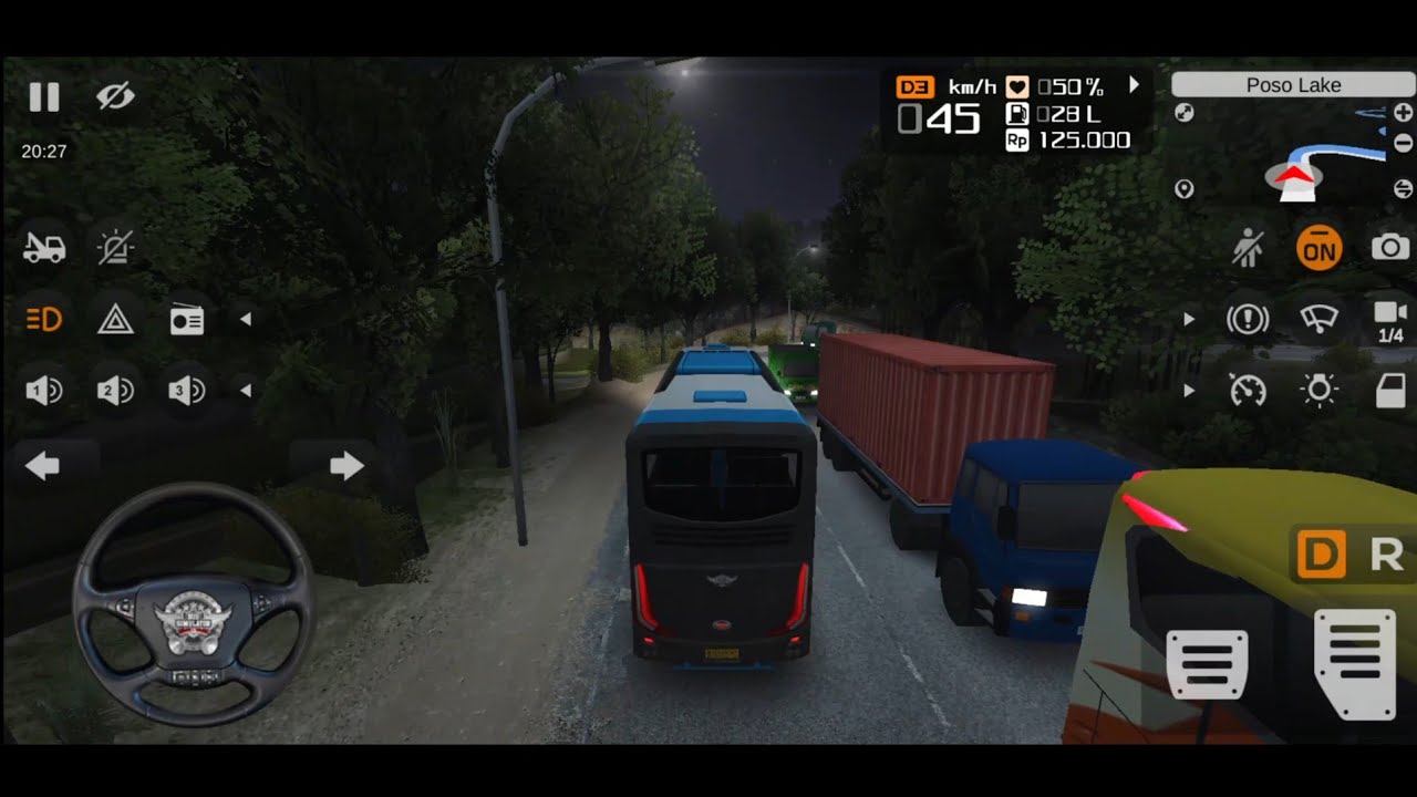 EURO COACH BUS INDONESIA ||🚍City Bus Simulator💥|| 3D Bus Driving||👮 2026 