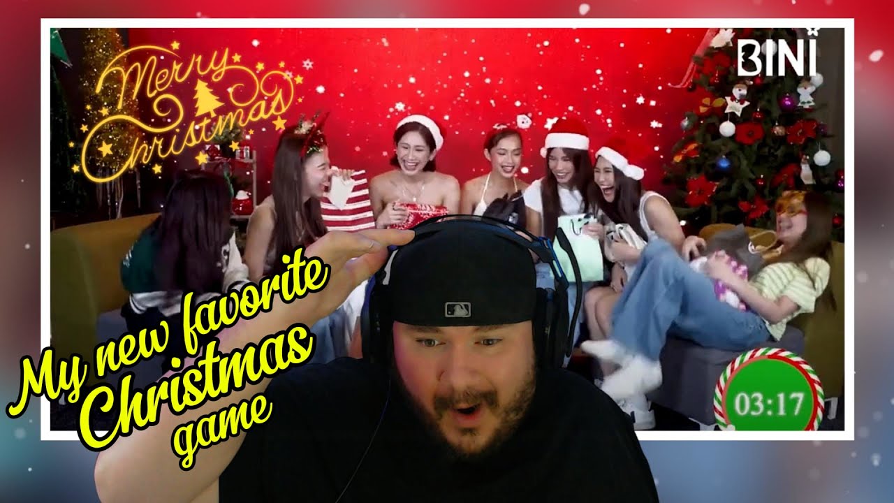 BINI : Roll and Rob Christmas Game reaction | pure holiday chaos!!!