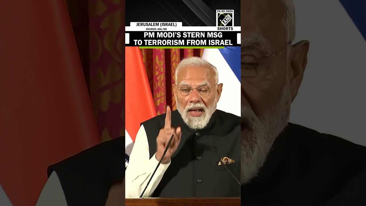 &ldquo;No place for terrorism&hellip;&rdquo; PM Modi&rsquo;s stern msg from Israel as he delivers statement with PM Netanyahu