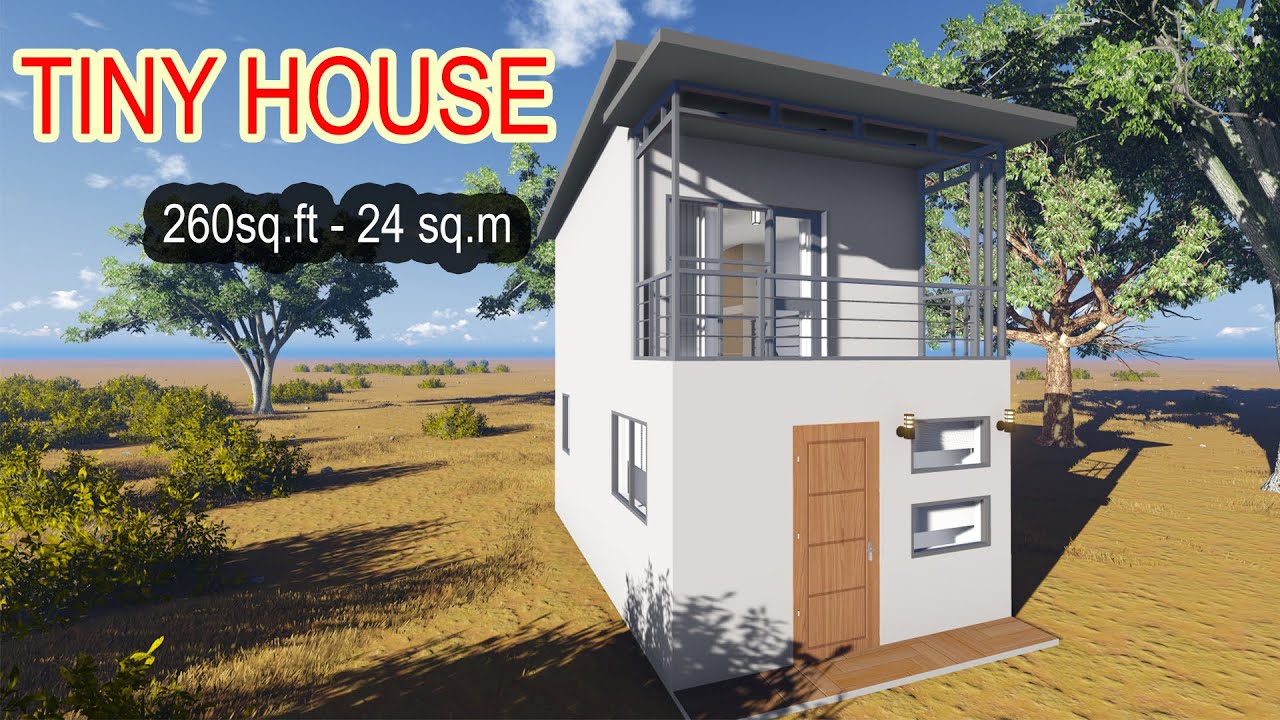 2 Story 260sqft Tiny House Tour | Tiny House  Design 24sqm