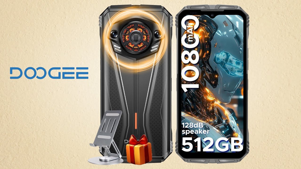 DOOGEE S Punk Pro (2025) &ndash; Loudest Rugged Phone Ever?! 🔊 | 128dB Speaker, 10800mAh Battery & More!