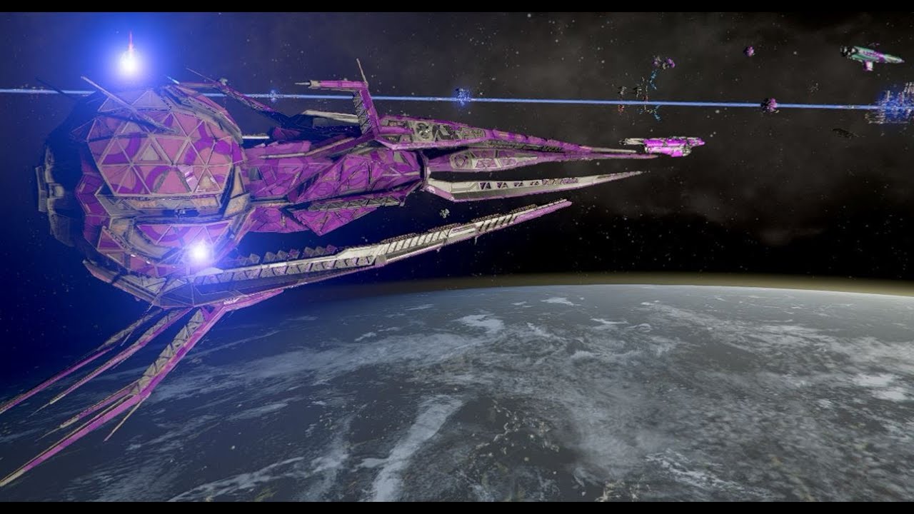 X4 Foundations (Beta7.0): Khaak Ravager vs. 2x Behemoth E, Phoenix E, Odysseus E