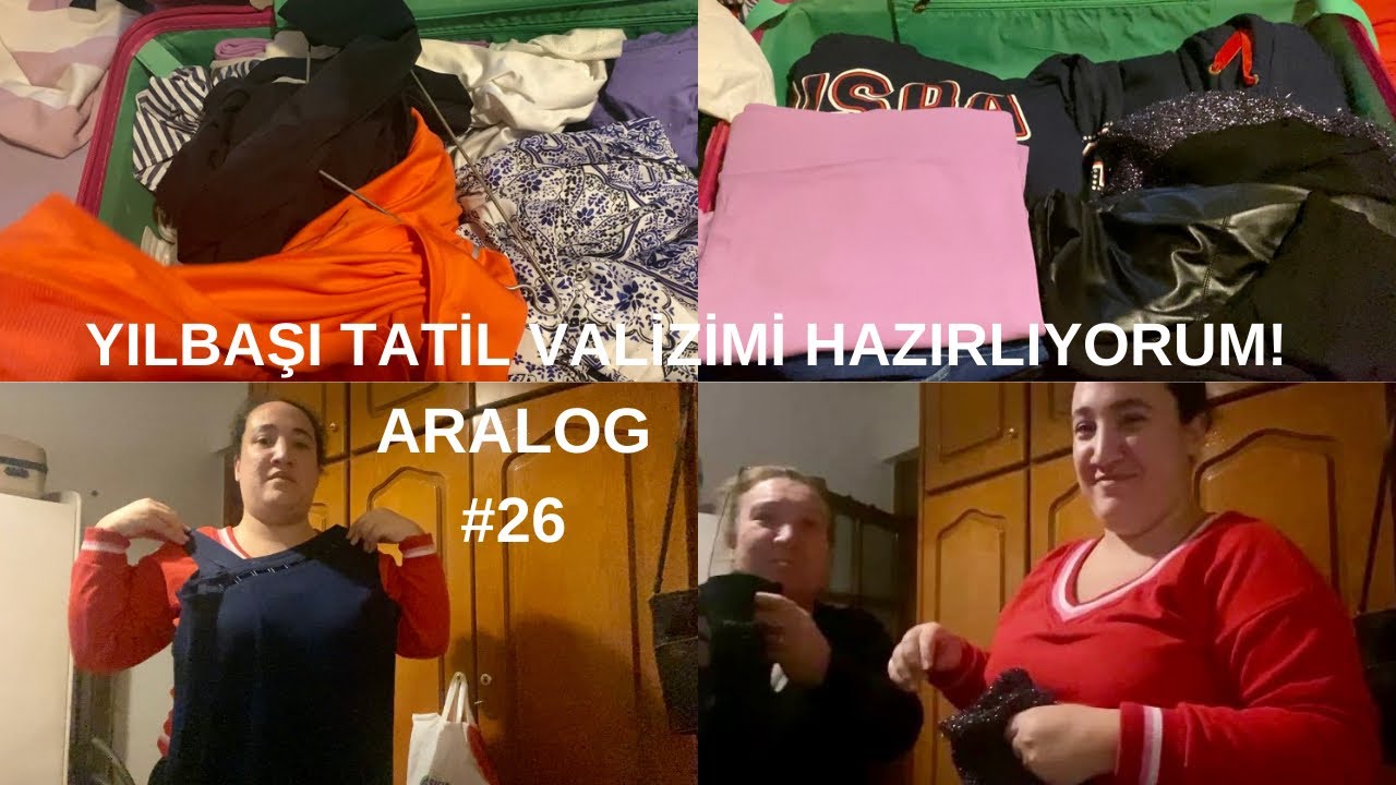 YILBAŞI TATİL VALİZİMİ HAZIRLIYORUM! #yılbaşı #tatil #valiz #hazırlık #vlog #aralog 26