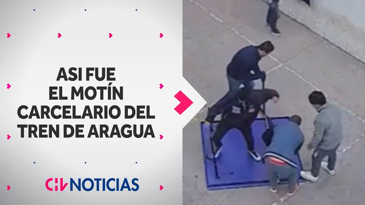 LOS REGISTROS que revelan cómo fue el motín del Tren de Aragua en cárcel de alta seguridad