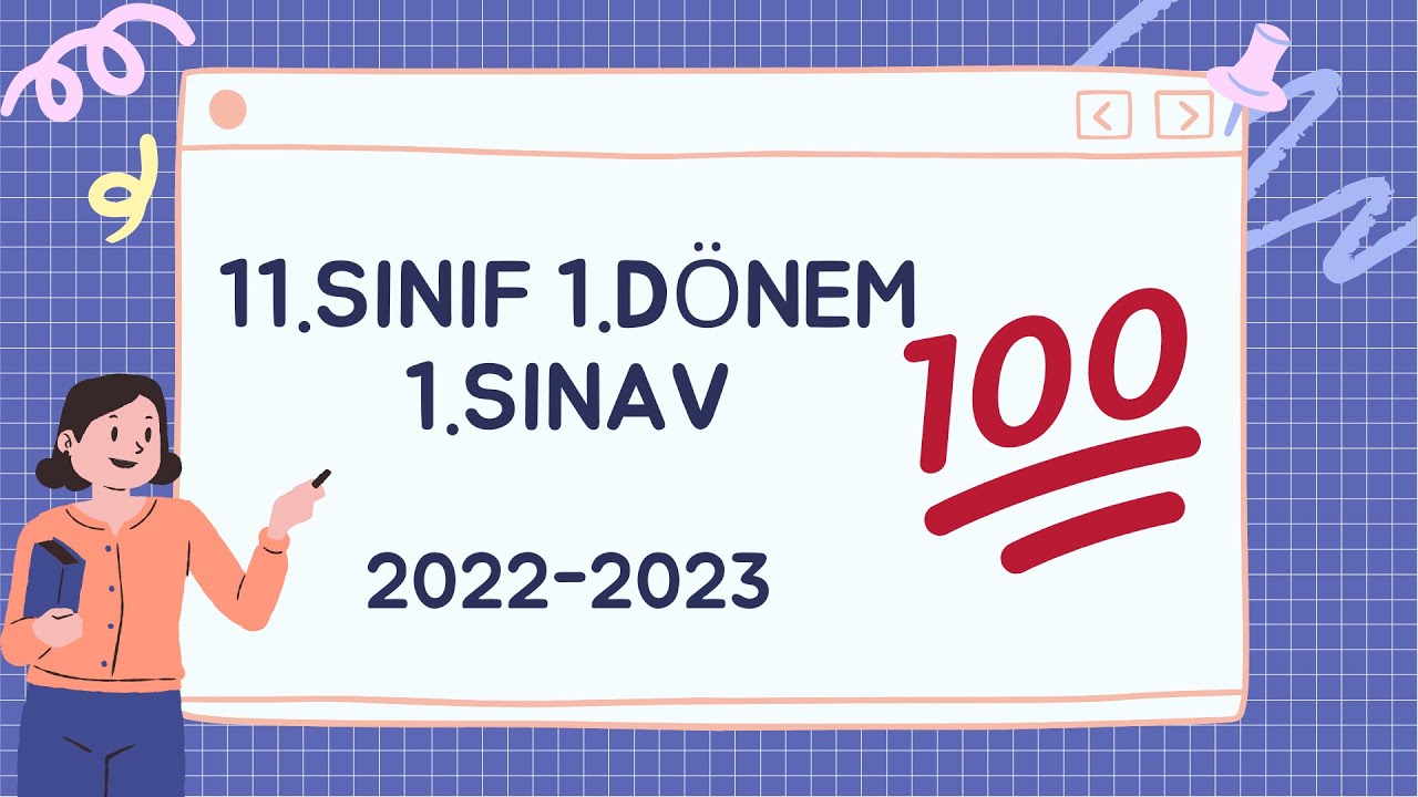 11. Sınıf Almanca 1. Dönem 1. Yazılı 2022-2023 Dönemi