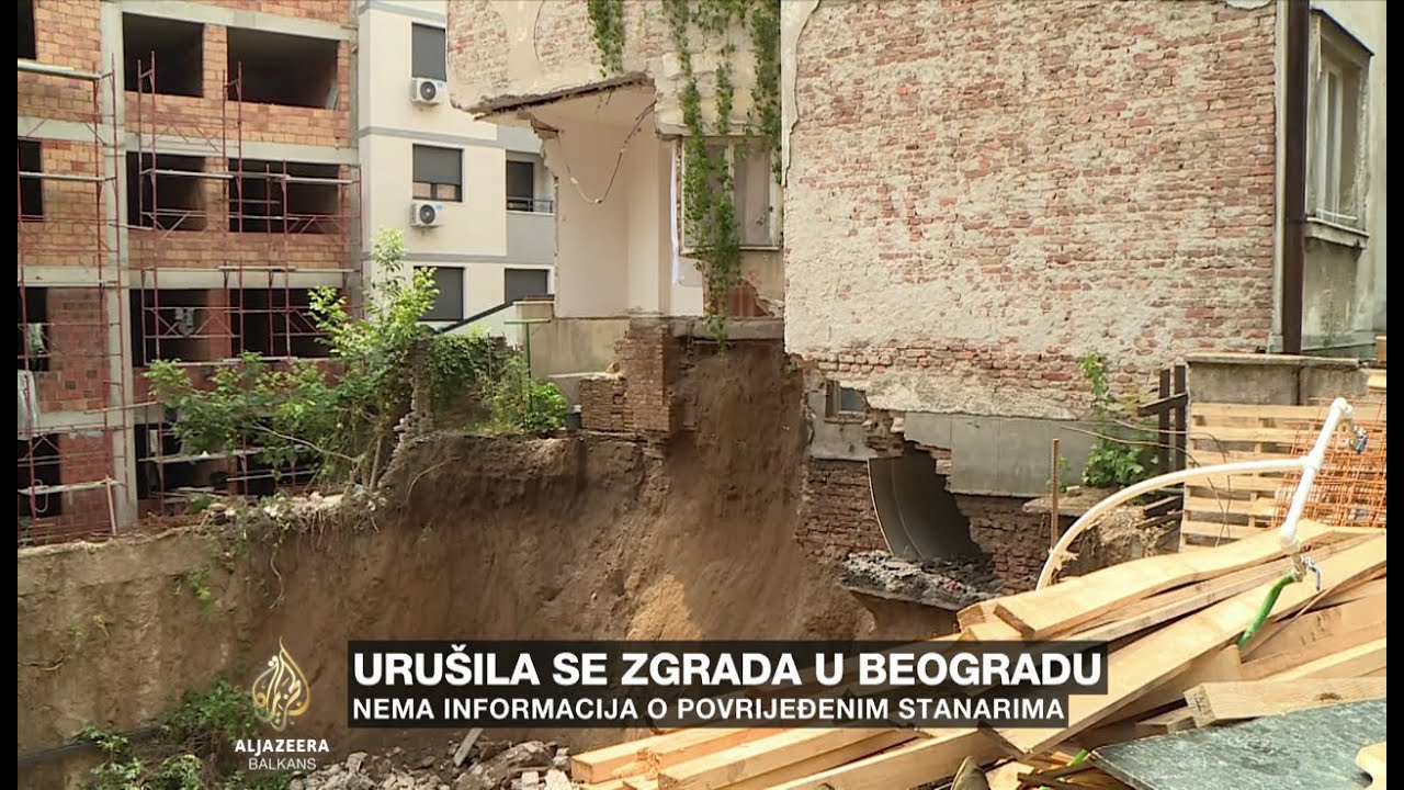 Beograd: Urušila se zgrada na Vračaru