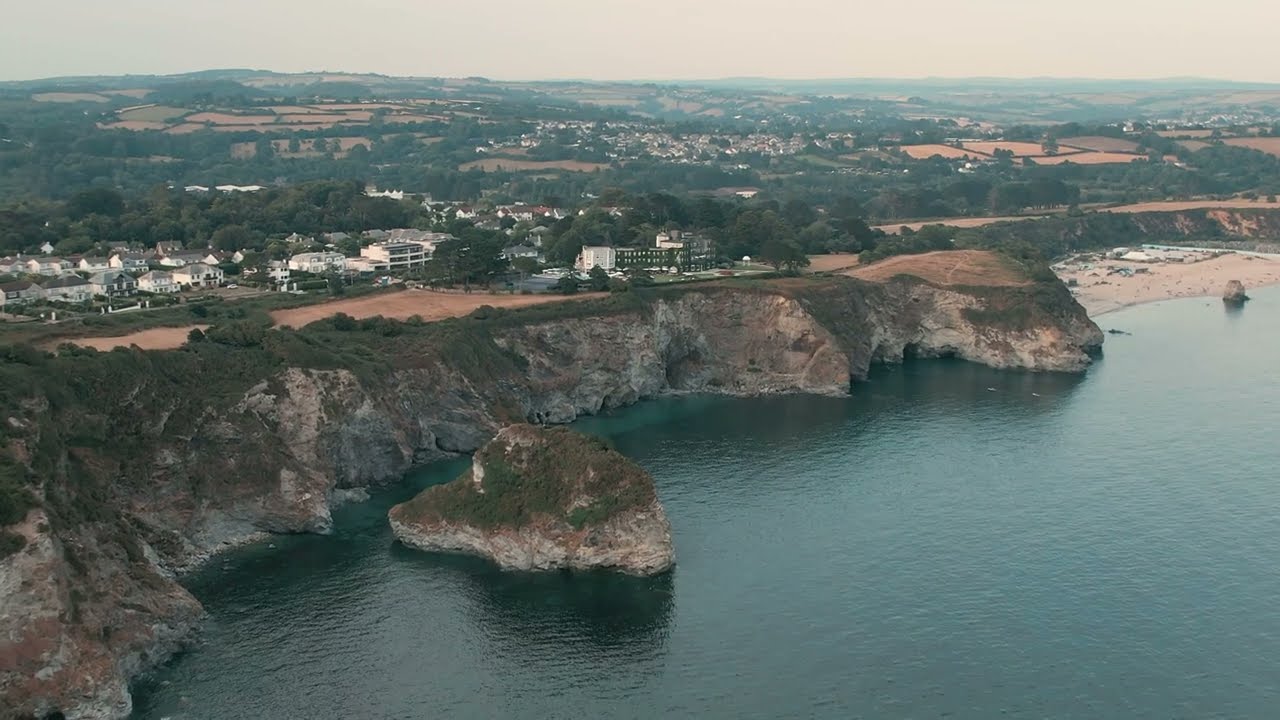 Clifftop from Carlyon bay towards Charlestown