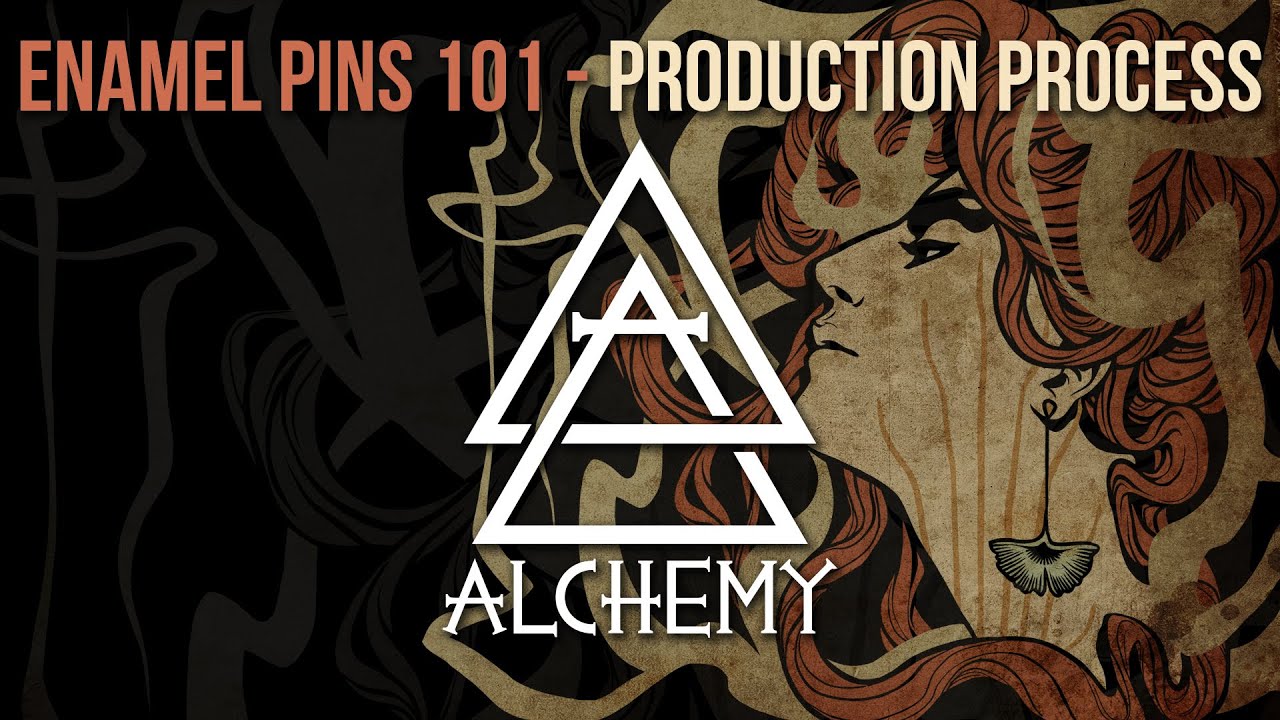 Alchemy Merch - Enamel Pins 101 - The Production Process
