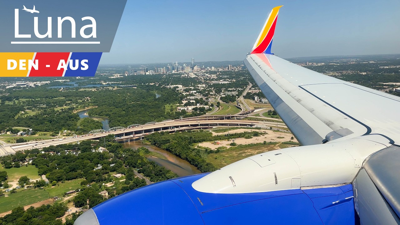 Southwest Airlines Boeing 737-700 Flight From Denver to Austin