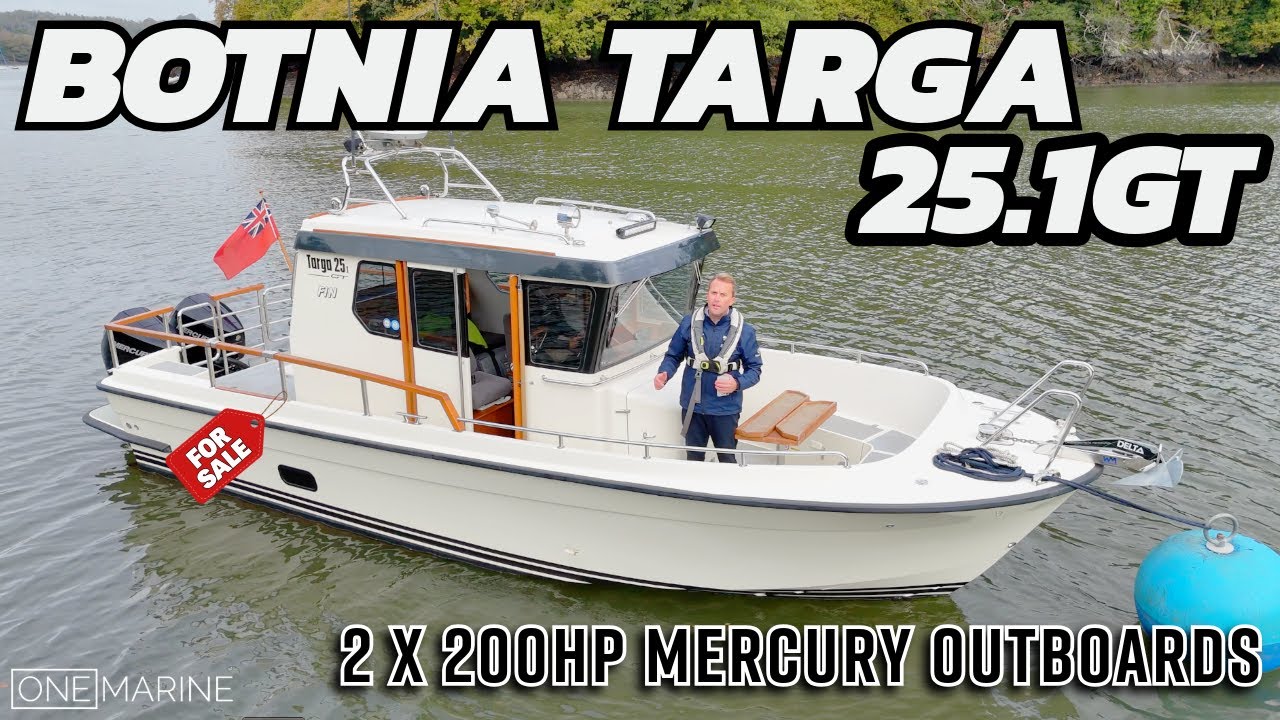 Botnia Targa 25.1 GT: подробное пошаговое руководство — уже в продаже! — Комфорт! Универсальность...