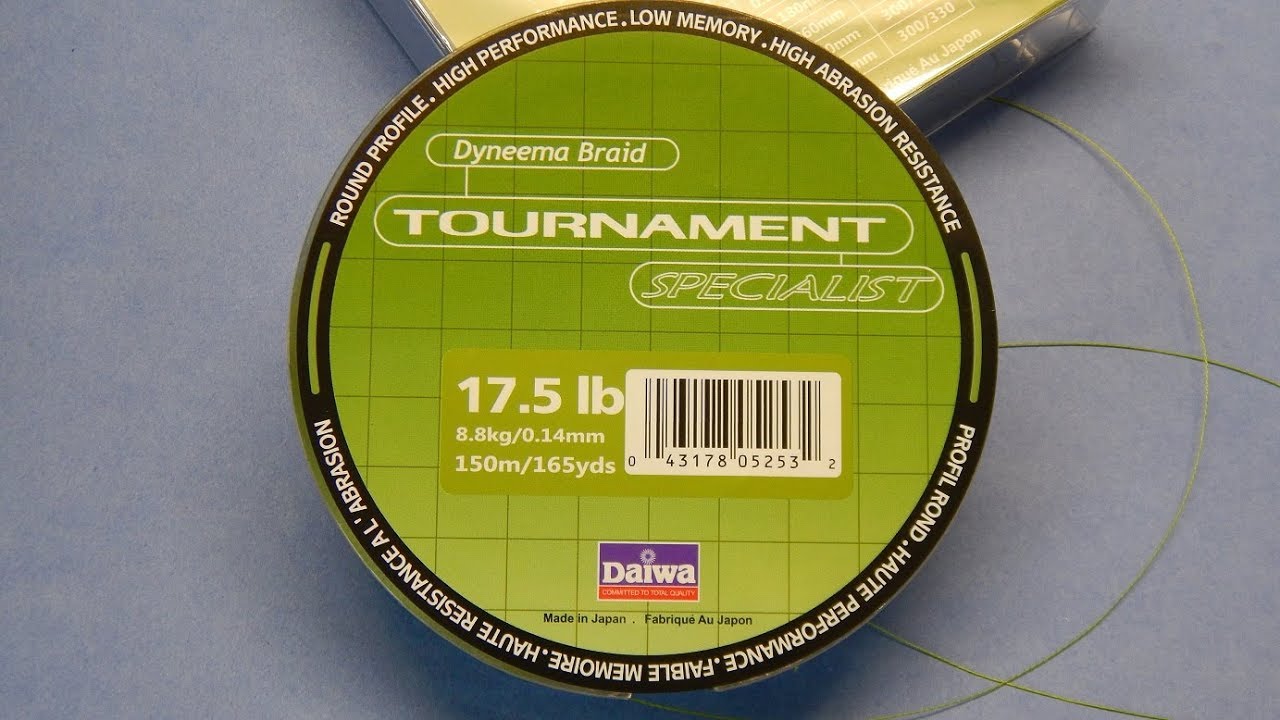 Плетёнка Daiva Tournament 0.14mm. Японский шнур из Китая? Краш-тест.