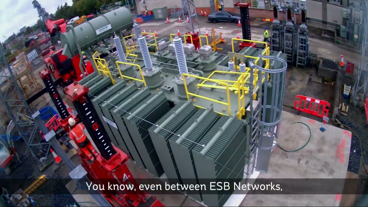 ESB Networks - Critical infrastructure upgrade works completed in Portlaoise