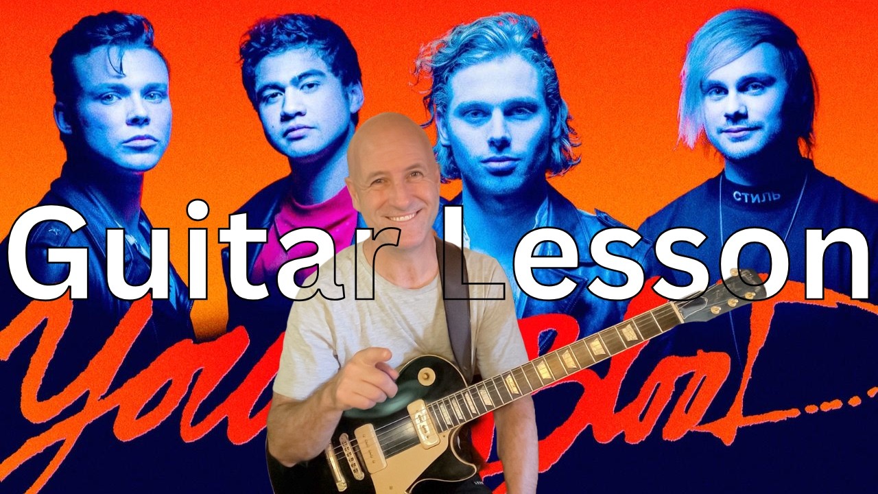How to Play Youngblood by 5SOS in Standard Tuning with TABs