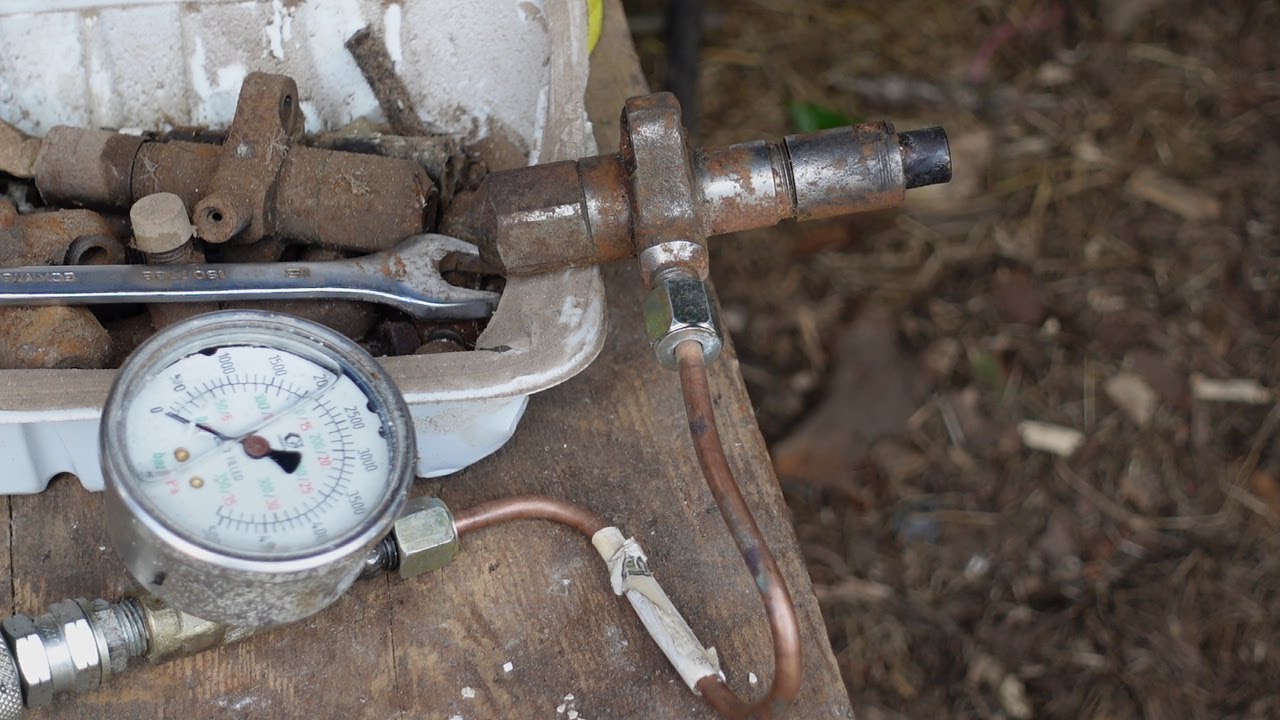 Made in five minutes injector pop tester