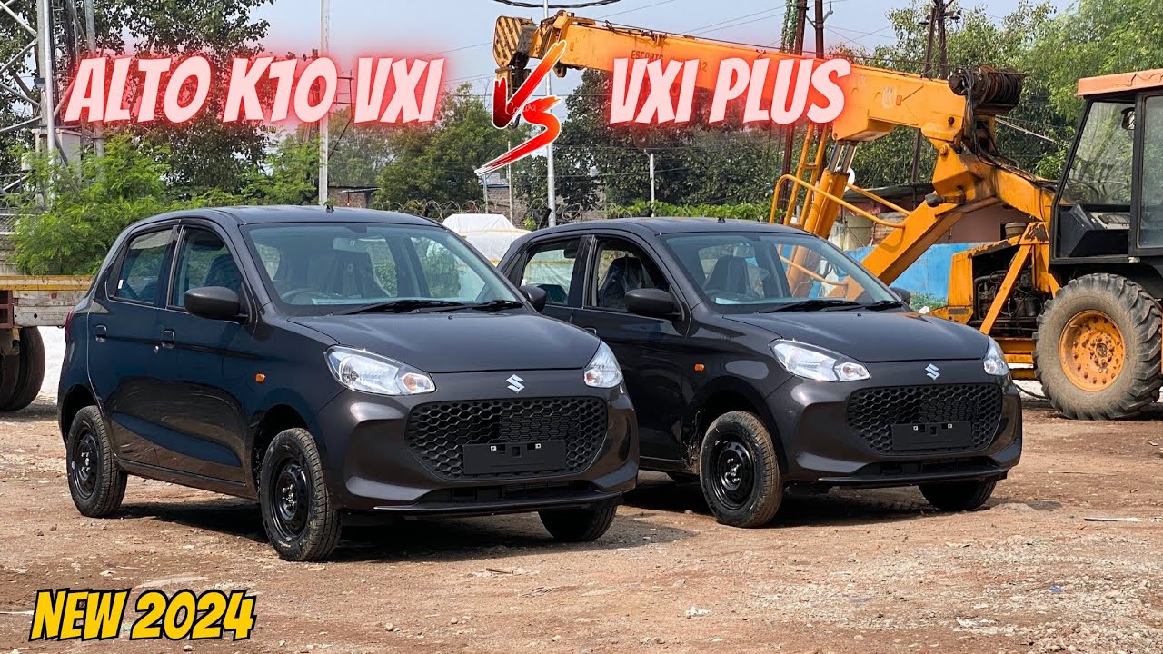 Alto K10 vxi vs Vxi plus Comparison🔥| Which is Best ? | Maruti Suzuki Alto k10 vxi vs vxi plus 2024
