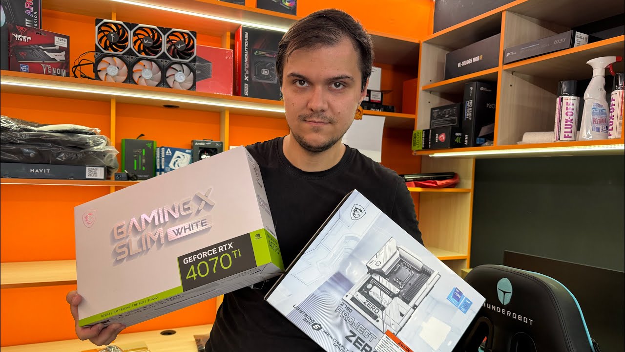 Будет Первая сборка в HappyPC Старый Оскол с обратными коннекторами! 🔥 MSI PROJECT ZERO