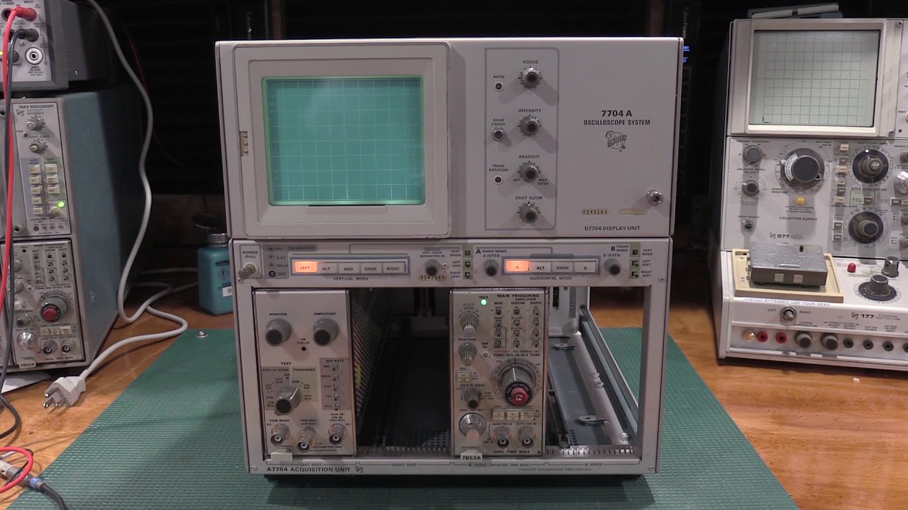 Tektronix 7704A Calibration
