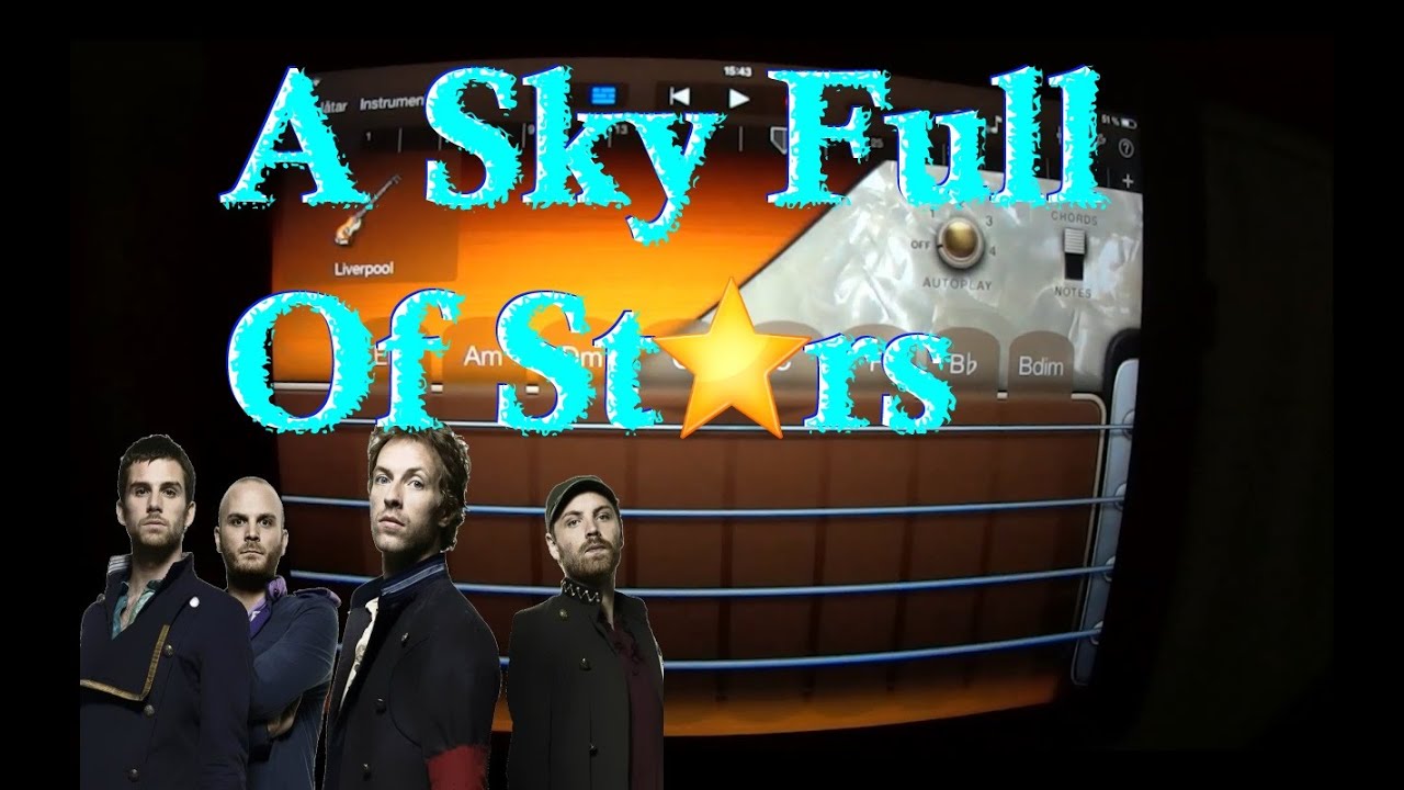 Coldplay -  A sky full of stars (GARAGEBAND TUTORIAL)