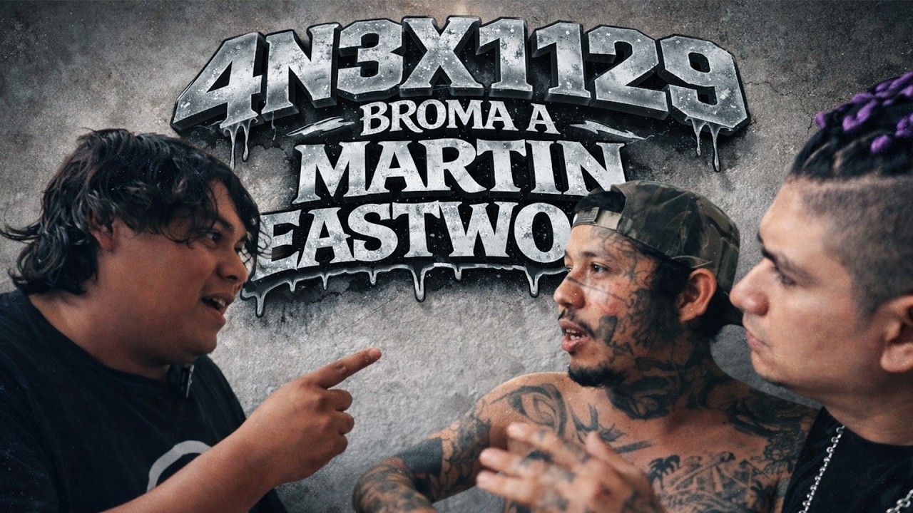 Martin Eastwood no aguantó la broma del 4N3XO y sacó el barrio pesado