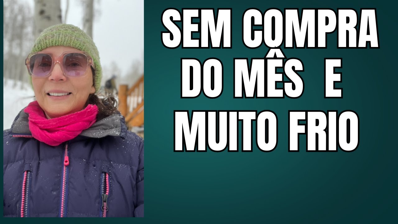 VIVENDO DO ESTOQUE ESSE MÊS SEM COMPRA DO MÊS